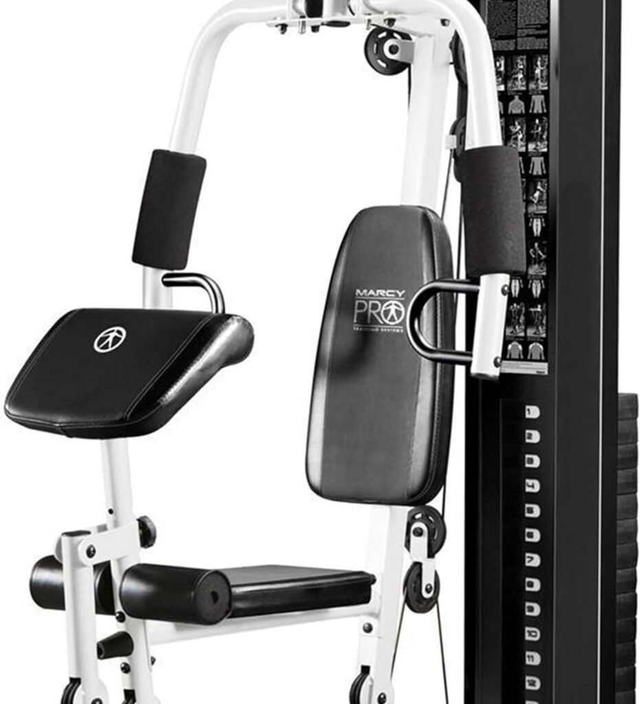 Marcy Dual-Functioning Upper And Lower Body 150-Pound Stack Home Gym Workout Weight Machine